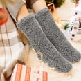 thumbnail image 2 of Wenliwode 1 Pair Warm Plush Slipper Sock Winter Fluffy Socks Casual Sleeping Fuzzy Cozy Sock, 2 of 5