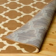 thumbnail image 3 of Superior Modern Clio Indoor Runner Rug, 2' 7" x 8', Caramel, 3 of 4