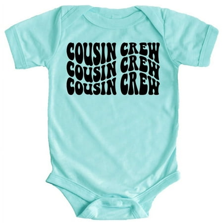 

Cousin Crew Wavy Bodysuits for Infants & Toddlers Chill Bodysuit 12 Months