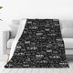 thumbnail image 1 of Balery Travel The World Manta de Felpa Suave y Acogedora – Cobija de Franela Aterciopelada para Cama, Lavable y Cálida para Sofá, Mascotas, Transpirable-50"x40", 1 of 7