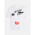 thumbnail image 5 of Lady Gaga Men's & Big Men's Oversized Graphic Tee, Sizes XS-3XL, 5 of 5