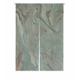 thumbnail image 1 of YUSDECOR Vert Marbre Texture Conception Porte Rideau Fenêtre Couverture Décoration Suspendu Rideau Taille 85x120 CM, 1 of 1