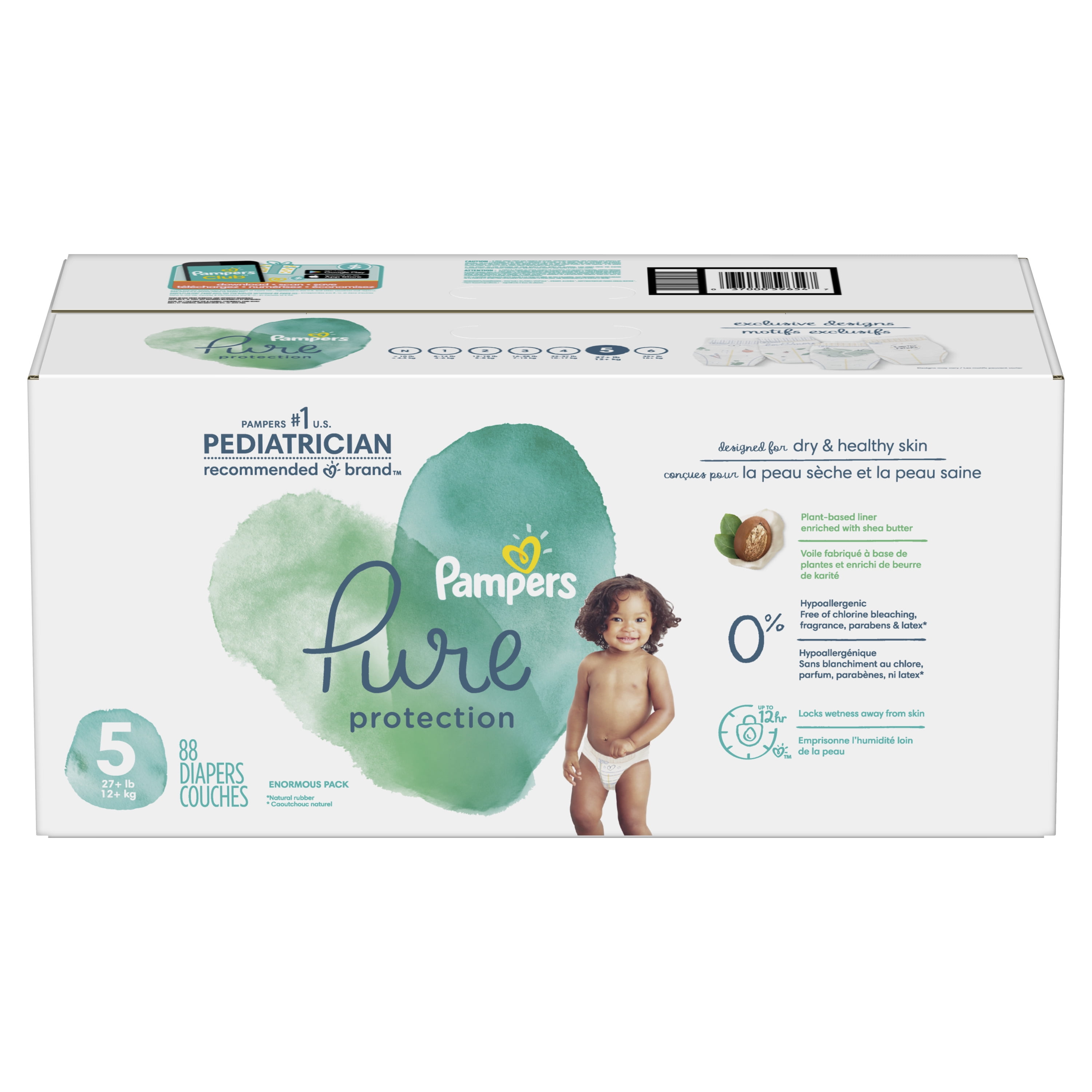 pampers pure 5