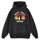 thumbnail image 2 of Sudadera con capucha holgada de gran tamaño para hombre, estilo retro, desgastado, lavado Noot Noot Pingu, estilo retro, divertida, Ulzzang, 100 % algodón, 2 of 4