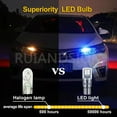 thumbnail image 6 of Ruiandsion T10 LED Light Bulb,12V 880 LM 13 Colors Remote Control RGB Flash for Automotive Interior Dome Trunk Lighting,1 pair, 6 of 10