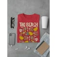thumbnail image 3 of Tiki-Beach Hawaiian Vacation Vibes Graphic Men's Tshirt, 3 of 4