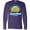 Purple, variant on Inktastic Summer Enjoy the Sunshine Laguna Beach California in Blue Long Sleeve T-Shirt