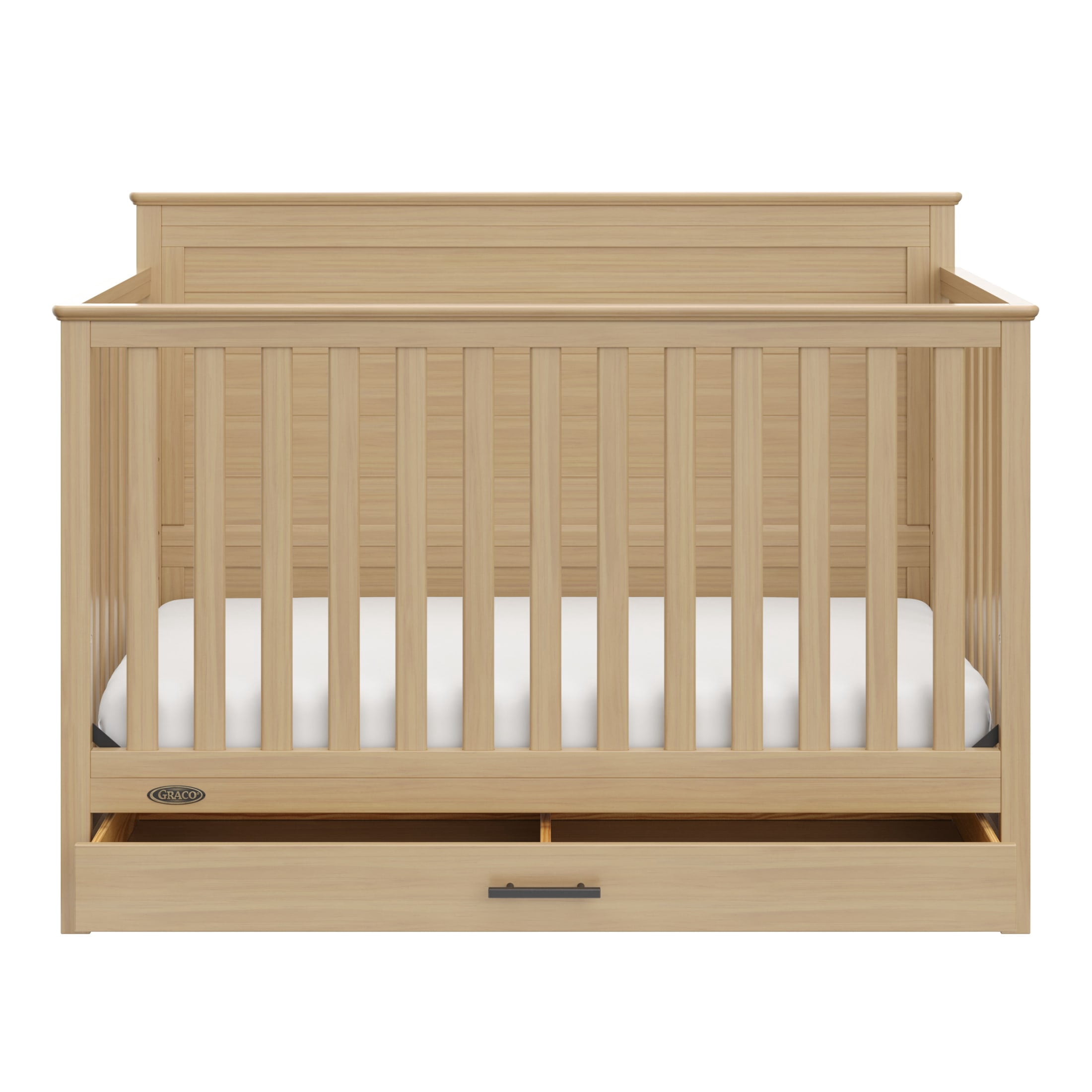 Graco Tristan Convertible Crib With Drawer - Driftwood