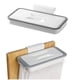 thumbnail image 2 of Juego de 2 soportes para bolsas de basura colgantes con tapa, soporte para bolsa de basura colgante portátil, armario de cocina, estante de almacenamiento de residuos de viaje para acampar, 2 of 7