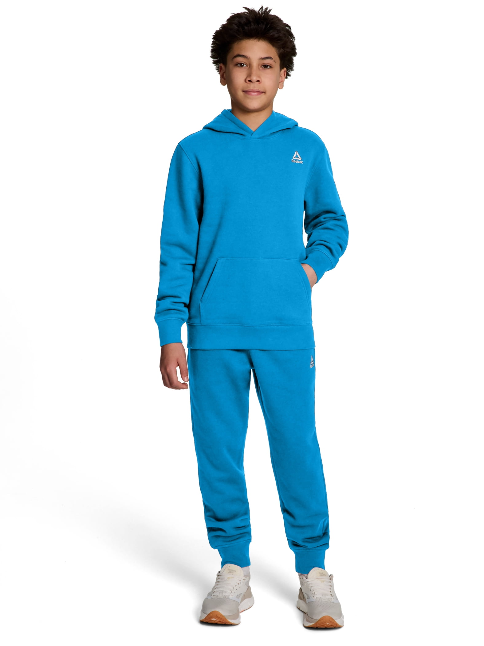 Reebok Boy's Athletic Game Day Fleece Pullover Hoodie, Sizes 4-18
