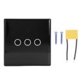 thumbnail image 2 of Smart Light Switch, 2.4GHz WiFi Wall Touch Switch Energy Saving 100-250V  For Commercial, 2 of 8