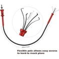 thumbnail image 5 of Ariseltys Tool Magnetic Four-claw Picker, Bendable Hose Reacher Pickup Sweeper with LED Lights, Flexible Long Handy Reaching Assist Tool for Litter Pick, 5 of 8