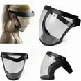 thumbnail image 2 of Transparent Full Face Shield Splash-proof  WindProof Anti-fog Mask Safety Glasses Protection Eye Face Mask with Filters, 2 of 7