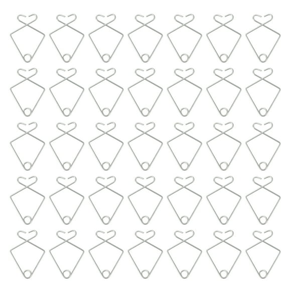 KAKOWELY 50pcs Steel Ceiling Hooks Drop Ceiling Hanger Hooks Ceiling Tile Hooks for Office Home,1.18"X0.87"X0.04"