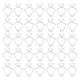 thumbnail image 1 of 50pcs techo ganchos de techo gancho de techo clips de gota ganchos de techo para la decoración de la boda, 1 of 5