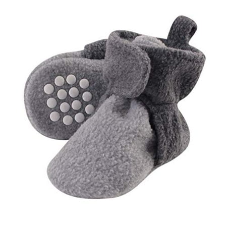 

Luvable Friends unisex baby Fleece Lined Booties Heather Charcoal and Heather Gray Winter Accessory Set Heather Charcoal Heather Gray 0-6 Months Infant US