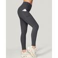 thumbnail image 2 of High Waist Yoga Pants with Pockets, Leggings for Women Tummy Control, Workout Leggings for Women 4 Way Stretch, 2 of 12