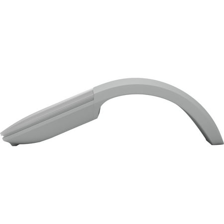 Microsoft - Surface Arc Wireless BlueTrack Ambidextrous Mouse - Light Gray