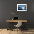 thumbnail image 3 of Crane, Rita 32x23 White Modern Wood Framed Museum Art Print Titled - Fishing Boats I, 3 of 4