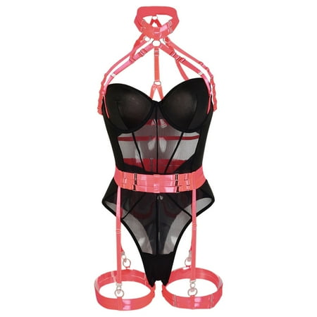 

Women Clothing Lace Bodysuit Jumpsuit Ladies Tops Fashion Bridal Lingerie Ring Set Bralette Lenceria