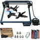 thumbnail image 1 of Grabado láser máquina de grabado láser de 10 W con bomba automática asistida por aire, cortador láser de área de trabajo extensible de 935 * 905 mm para madera, metal, acrílico, 1 of 1