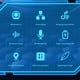 thumbnail image 3 of Touch Control Wireless Earphones ANC In ear Earbuds Bluetooth 5.2 Hi Fi TWS Headphones IPX6, 3 of 5