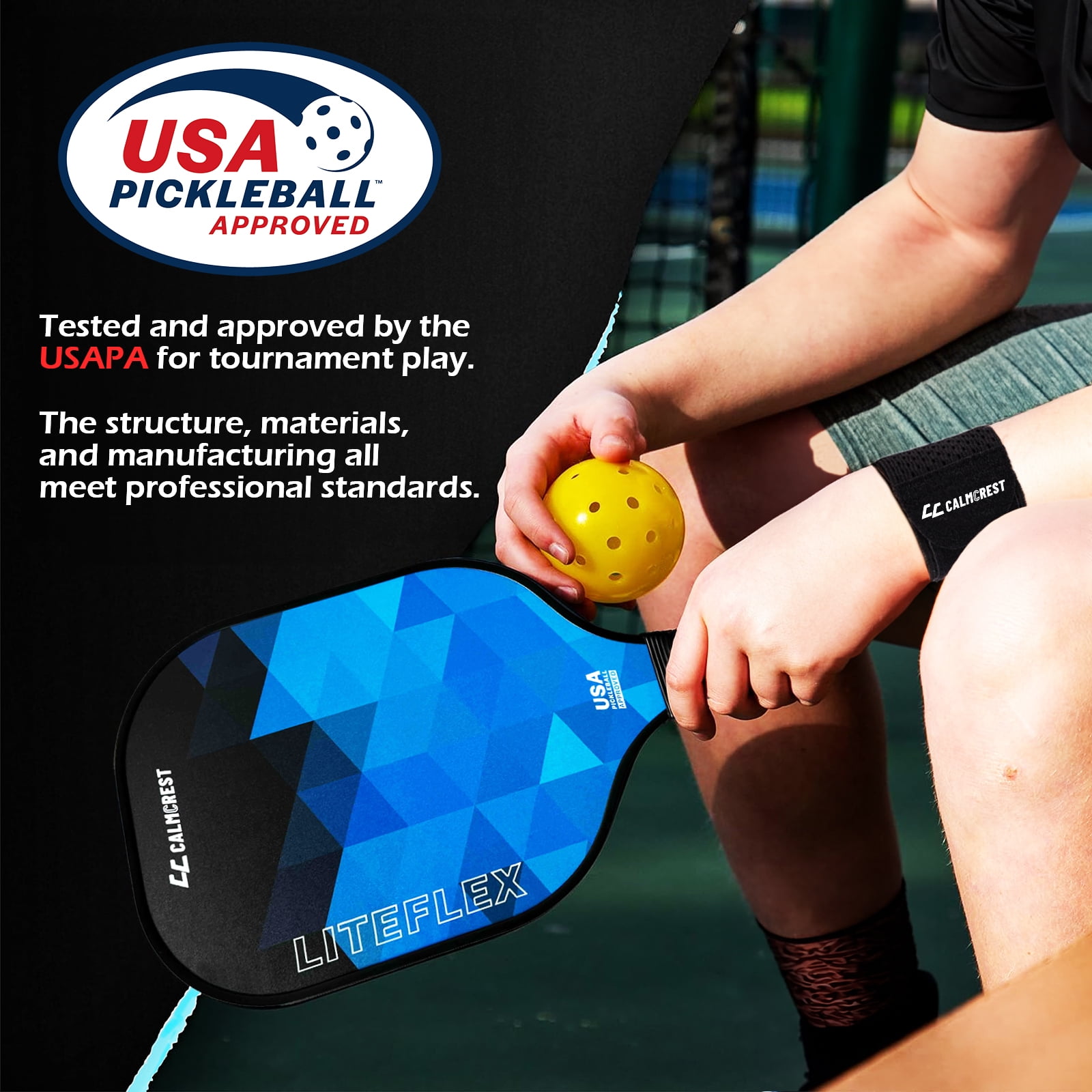 Calmcrest Pickleball Paddles Set