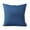 Blue, variant on chaungfeng Linen Decorative Throw Pillow, Sofa Cushion Durable Modern Stylish, Living Room Office Large Backrest Bedside Lumbar Pillow (17.7"x17.7")