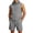 Dark Gray, variant on Men Hooded Sleeveless Vest Jacket 2 Piece Outfit Set, Full Zip Drawstring Hoodie Waistcoat and Elastic Drawstring Waist Casual Shorts Summer Tracksuit Dark Blue