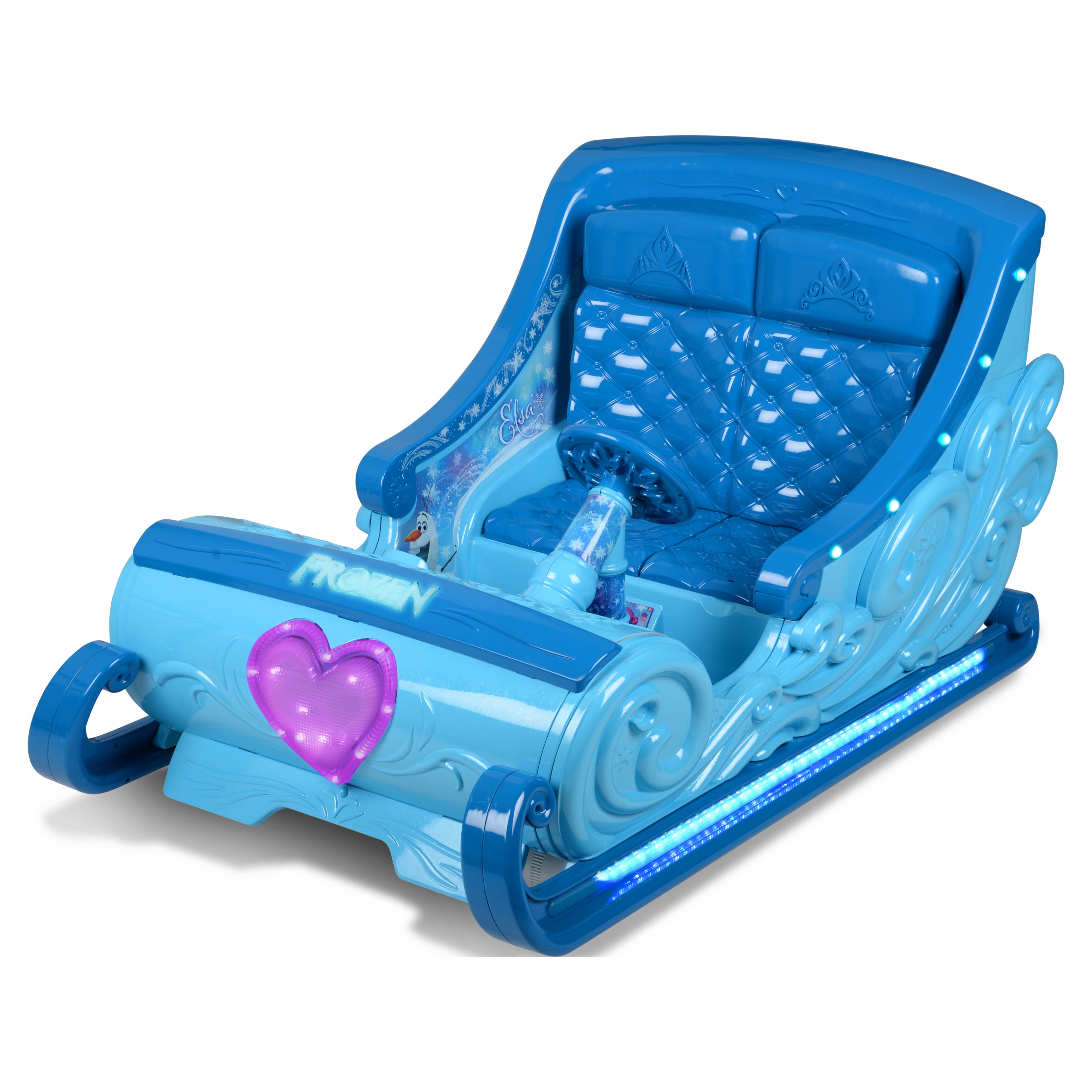 Disney Frozen Sleigh 12-Volt Battery Powered Ride-On for your little Elsa and Anna - Hours of Fun! - image 5 of 6