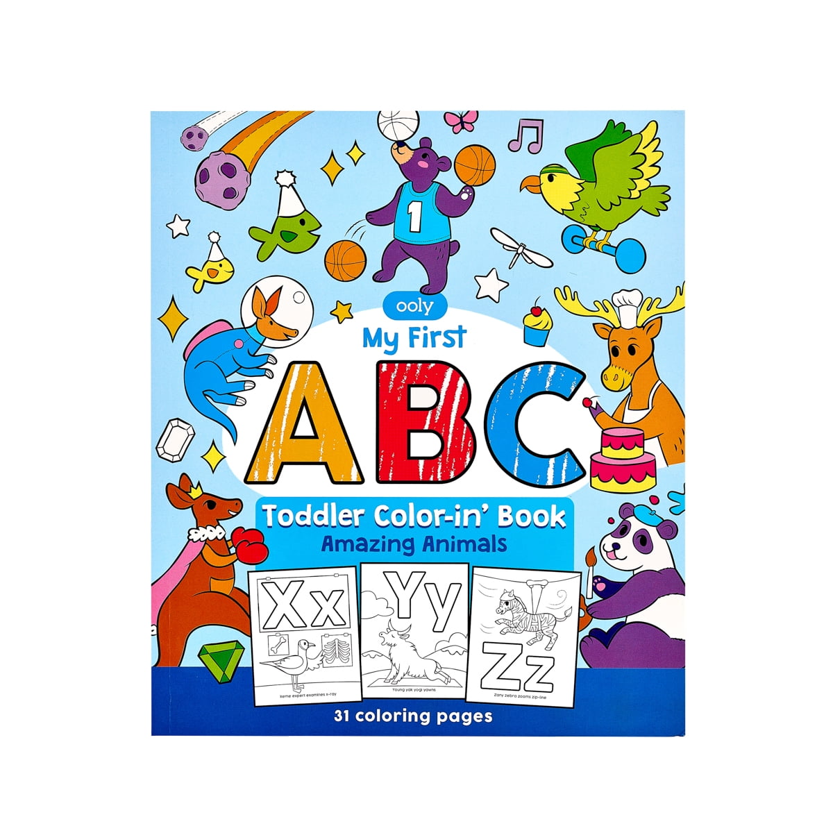 abc: libro para colorear de animales aso OOLY 118-258 | Bodega Aurrera ...