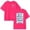 Hot Pink, variant on Girls “Let Me Tell You About My Jesus” Christian T-Shirt, Coquette Bow Crewneck Tee for Teens Navy 120