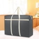 thumbnail image 5 of Fiudx Liquidación de ahorros de verano Bolsa de almacenamiento de viaje, bolsa móvil de gran capacidad, bolsa de edredón no tejida, bolsa de lona portátil, práctica, 5 of 5