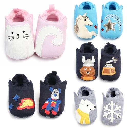Meihuida Toddler Baby NonSlip Boots Shoes Cartoon Warm Shoes Anti
