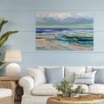 thumbnail image 2 of Stupell Industries Seaside Dance Waves Canvas Wall Art design by Jeanette Vertentes, 30 x 45, 2 of 7