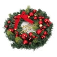 thumbnail image 2 of Artificial Christmas Garland, Christmas Wreath Recycled Exquisite Details Iron Wire  For Fireplace, 2 of 8