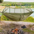 thumbnail image 2 of Hamac de Camping avec Filet Hamac pour 2 Personnes avec Filet Design en Maille Indispensables pour l'Extérieur pour la Randonnée Sac à Dos Plage Patio, 2 of 6