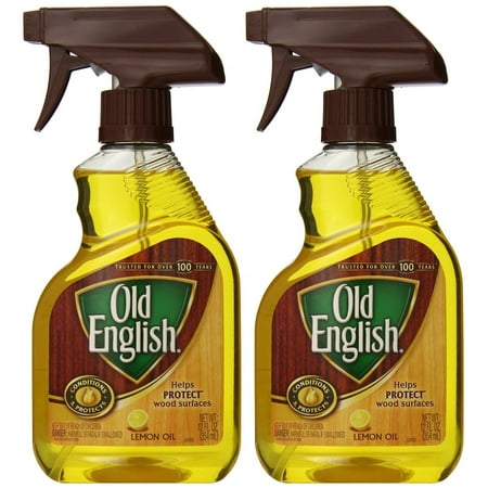 - Old English Lemon Oil Wood Surface Cleaner Trigger Spray 12oz Each 2 Pack