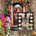 thumbnail image 5 of Tyidzon Easter Garden Flag 12x18 inch Double-Sided Bunny & Eggs, Reinforced Sleeve for Outdoor Garden Porch Walkway Spring Decor, 5 of 6