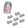 thumbnail image 7 of UDIYO 10 Pcs Nails Stickers Fashion Sweet Cute Rhinestone Nails Art Glitters Cat Stickers for Nails Decor, 7 of 7