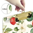 thumbnail image 6 of FORMRS Acrylic Clipboard with Low Profile Clip Standard A4 Letter Size, 12.5" x 9", Beige Apple Pattern, 6 of 8