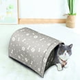 thumbnail image 1 of Maison pour Chat Extérieure Anti-Froid, Imperméable et Chaude, Lit Pliable pour Chat, 1 of 7