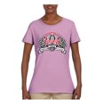 thumbnail image 2 of Wild Bobby Ford Shelby Vintage Checkered Flag Women Graphic Tee, 2 of 6