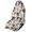 Dog Faces Heart Pattern, variant on POLERO Bucket Seat Protector, Compatible with Car Van, Terry Cloth Microfiber Car Seat Cover for Cars Vans Drivers, Red Speckle Terrazzo