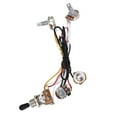thumbnail image 3 of 500K Wiring Harness, 3 Way Wiring Harness, 2V1T Wiring Harness 2 Volume 1 For Wiring Electirc Guitar Bass, 3 of 6