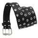 thumbnail image 1 of Cinturón punk para hombre, con hebilla de aleación, color negro, 1 of 5