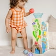 thumbnail image 3 of Melissa & Doug Rollables Wooden Ocean Slide Infant and Toddler Toy (5 Pieces) - FSC Certified, 3 of 10