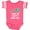 Football Pink and White, variant on Inktastic Best Mema Ever Grandchild Boys or Girls Baby Bodysuit