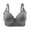 Gray, variant on Qingpeng Women's Perfect T-Shirt Bra Full Coverage Lightly Lined Bra for Women