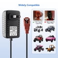 thumbnail image 2 of LujingZ 12V Battery Charger for Kids' Electric Ride - On Cars - Fast Charging, Durable & Safe, Lightweight & Portable - Suitable for All Kinds of Daily and Outdoor Scenarios, 2 of 8